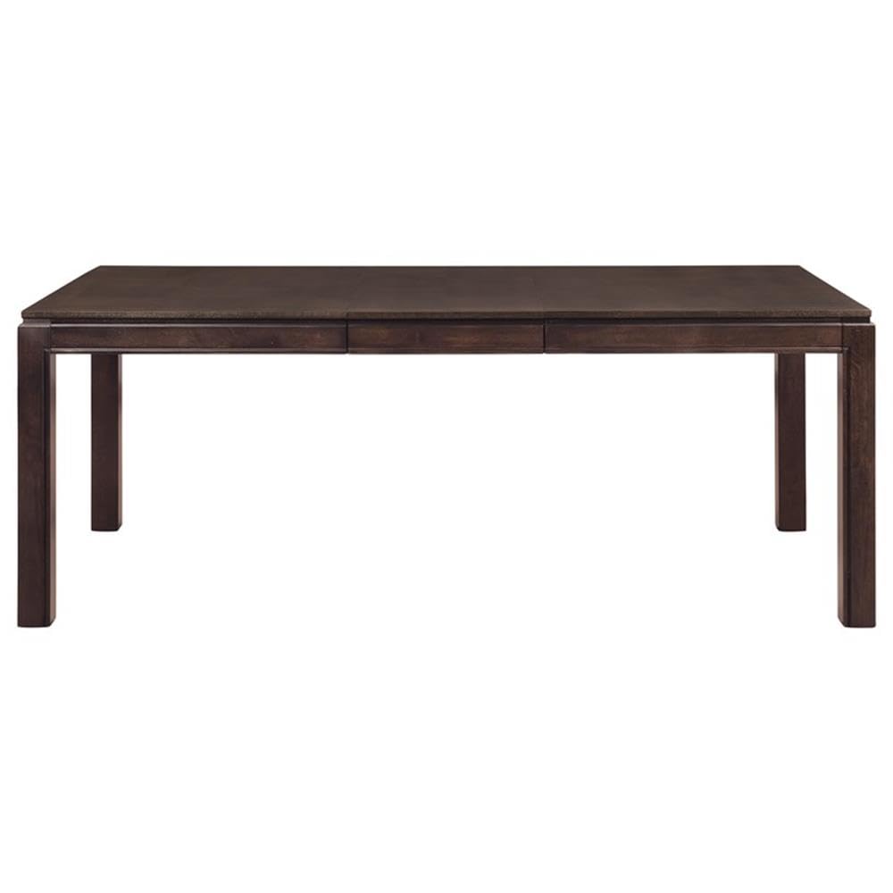 Homelegance Brown Dining Table - Elegant Wooden Table for Family Meals and Dinner Parties