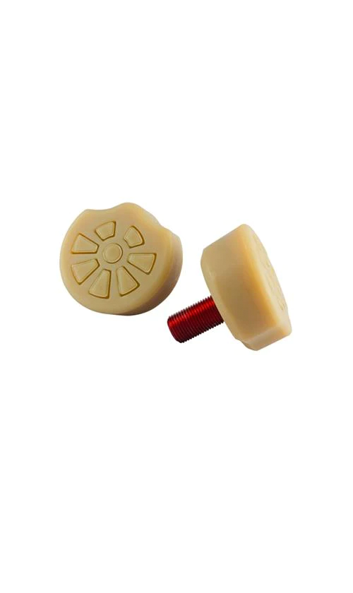 Green Monster Superball Toe Stops Short - Premium Roller Skating Toe Stops for Derby & Artistic Skating - Durable Rubber Toe Guards for Roller Skates & Quad Skates - Perfect for Rink, Park & Street Skating