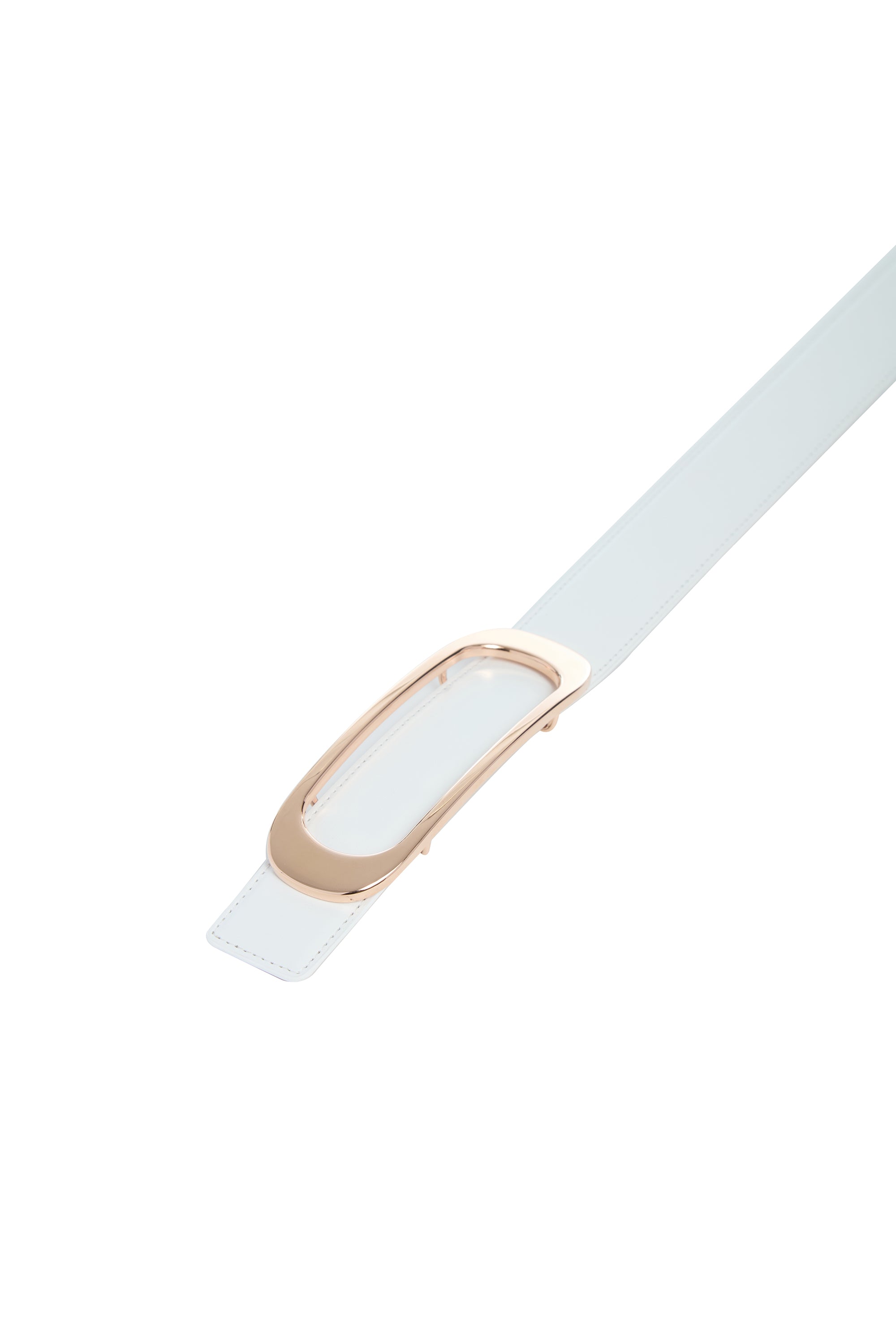 Timon Medium Reversible Leather Belt in Ivory & Nude - Stylish & Versatile Accessory for Men & Women | Perfect for Office, Casual & Formal Occasions