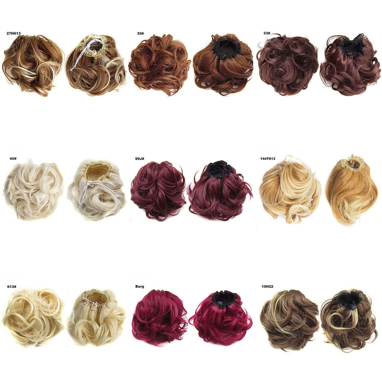 Faringoto Hair Pieces for Women - Messy Bun Hair Extension with Curly Hair for Natural Look | Perfect for Parties, Weddings & Everyday Styling