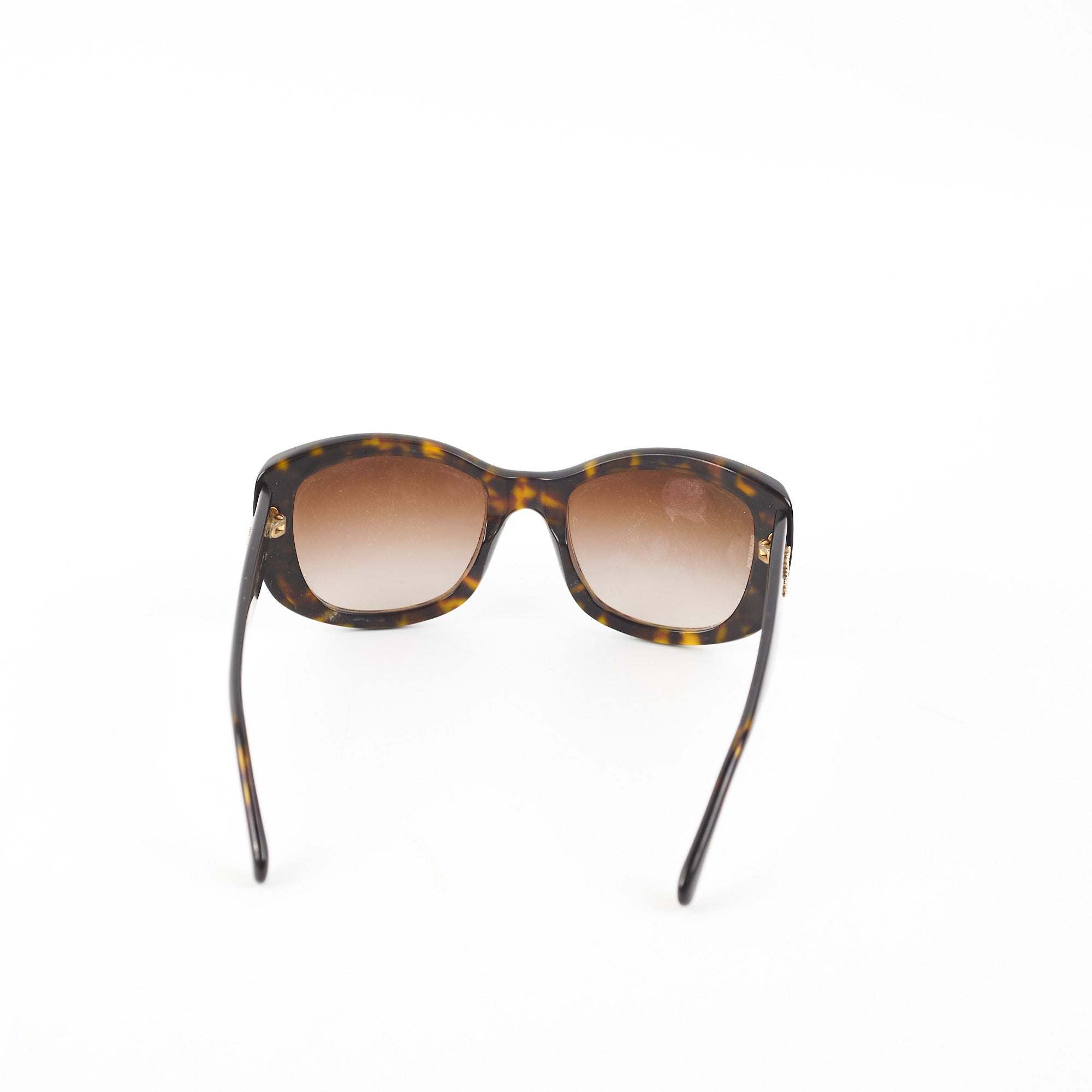 Chanel Tortoise Shell Sunglasses for Women - Classic Designer Shades for Fashion & Sun Protection - Perfect for Beach, Driving & Outdoor Activities