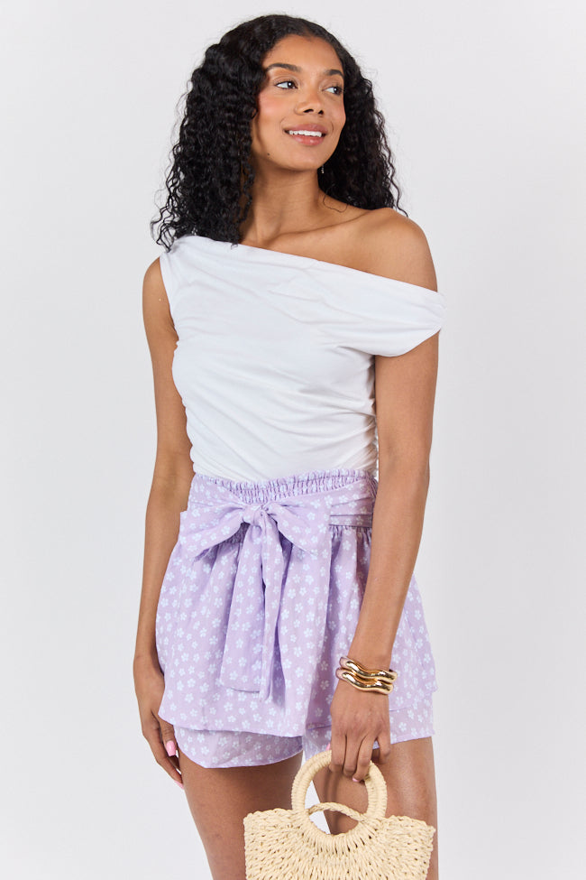 Off-Shoulder Ruched Knit Top for Women - Trendy Cream Sweater for Casual Wear & Date Nights