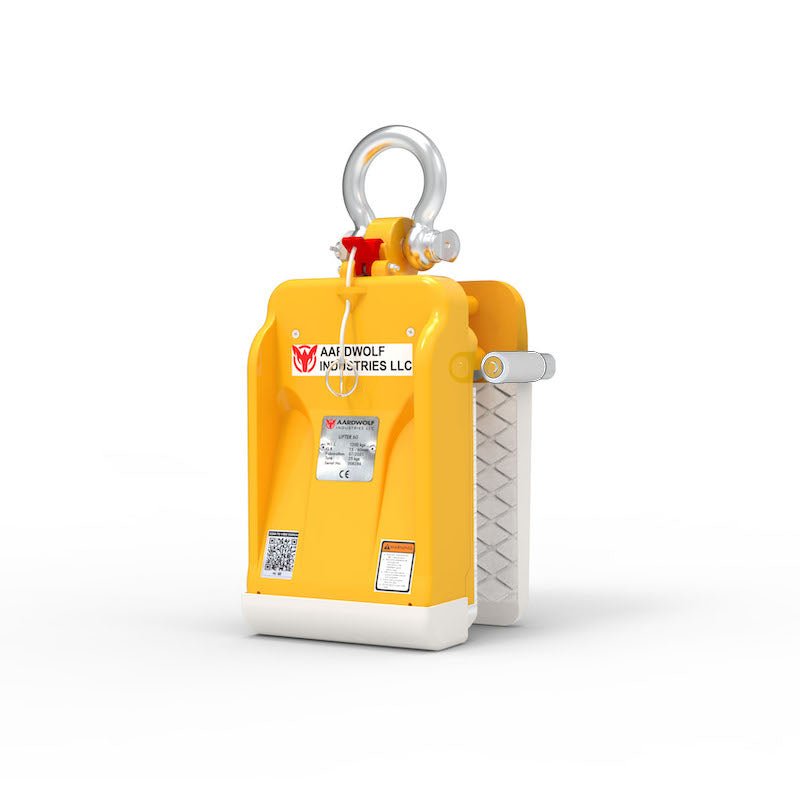 Aardwolf Slab Lifter 60 with Rollers - Heavy Duty Stone Slab Handling Equipment for Construction and Landscaping Projects