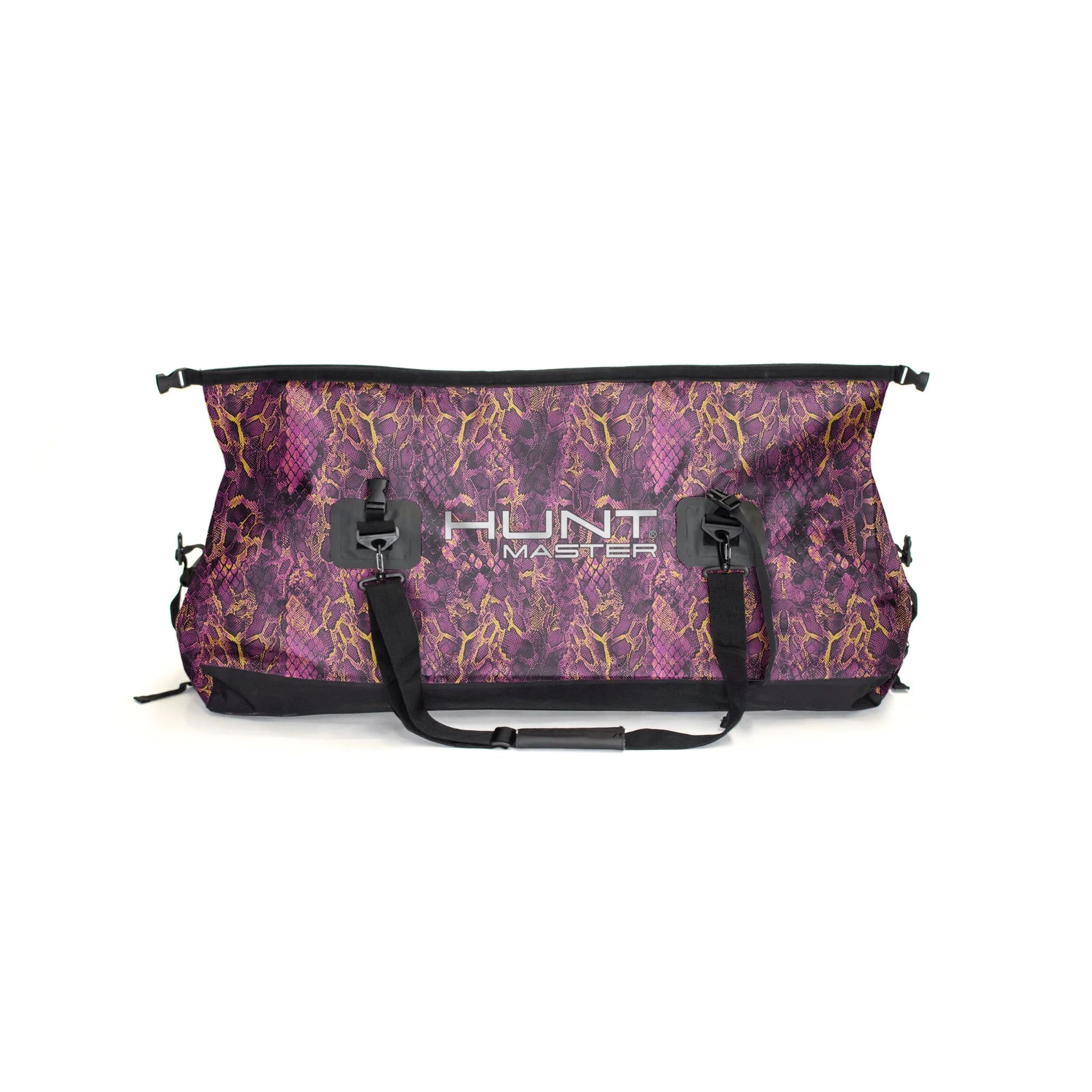 Hunt Master Waterproof Tactical Duffle Bag - 140L Large Capacity Dry Bag for Outdoor Adventures (Camo/Plain) - Perfect for Hunting, Camping & Water Sports