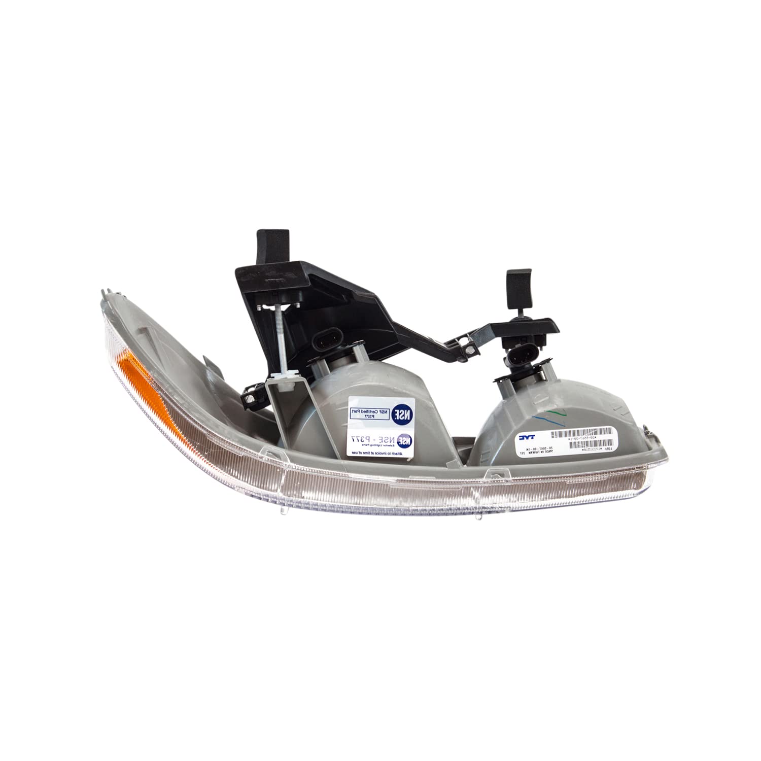 TYC Left Headlight Assembly Compatible with 1999-2006 GMC Sierra Pickup - Replacement Headlamp for Improved Night Visibility & Safety Driving