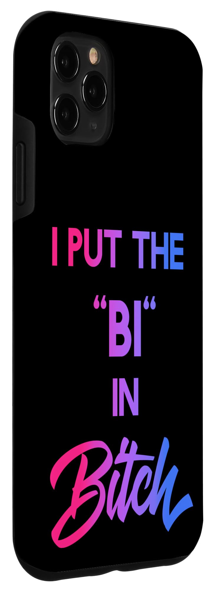iPhone 11 Pro Max Case - LGBT Pride Rainbow Design | Colorful Bisexual Protective Cover for LGBTQ+ Community | Perfect for Pride Parades, Festivals & Everyday Use