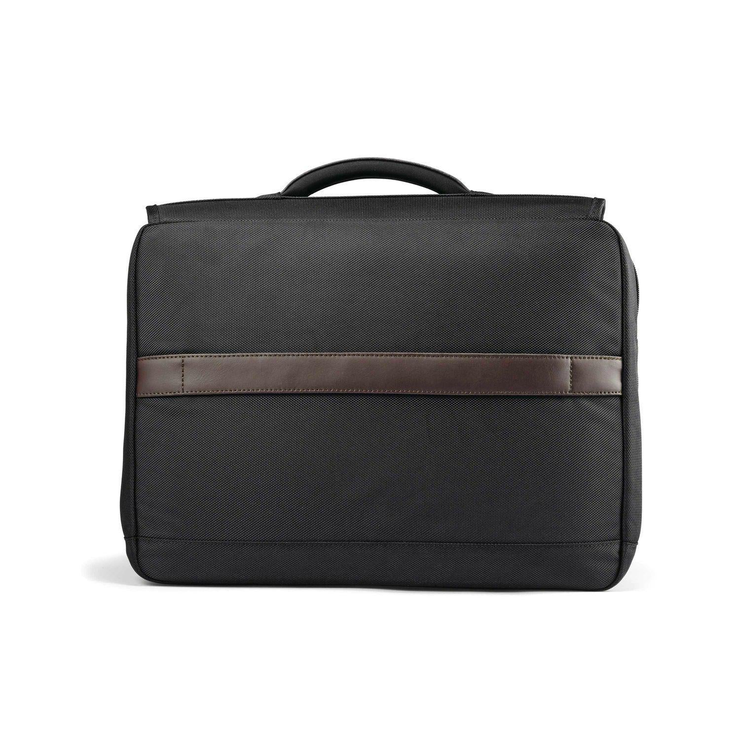 Samsonite Kombi Flapover Business Briefcase - Durable Laptop Bag for Work & Travel, Professional Office & Commuter Carry-On - Perfect for Business Trips & Daily Use