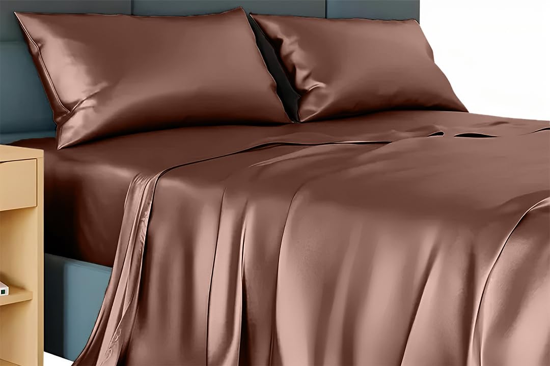 Luxury Crinkle Crushed Venice Velvet Duvet Cover Set with Sherpa Quilt & 2 Pillowcases - Queen Size Soft Bedding in Vibrant Orange for Cozy Bedroom Decor & Winter Warmth
