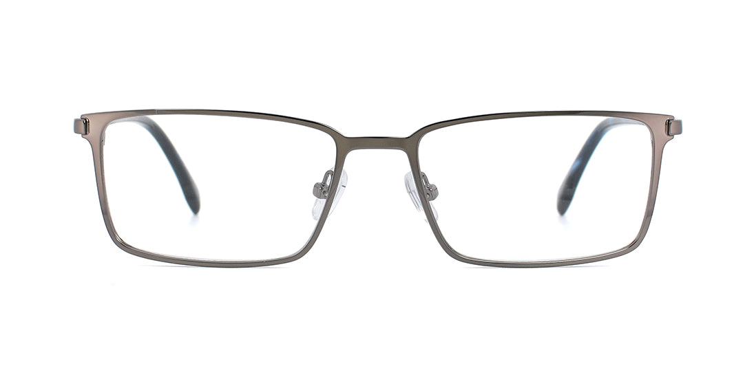 Sleek Low Profile Metal Rectangle Eyeglass Frames MT 35697 - Lightweight & Durable for Everyday Wear, Work, and Fashion