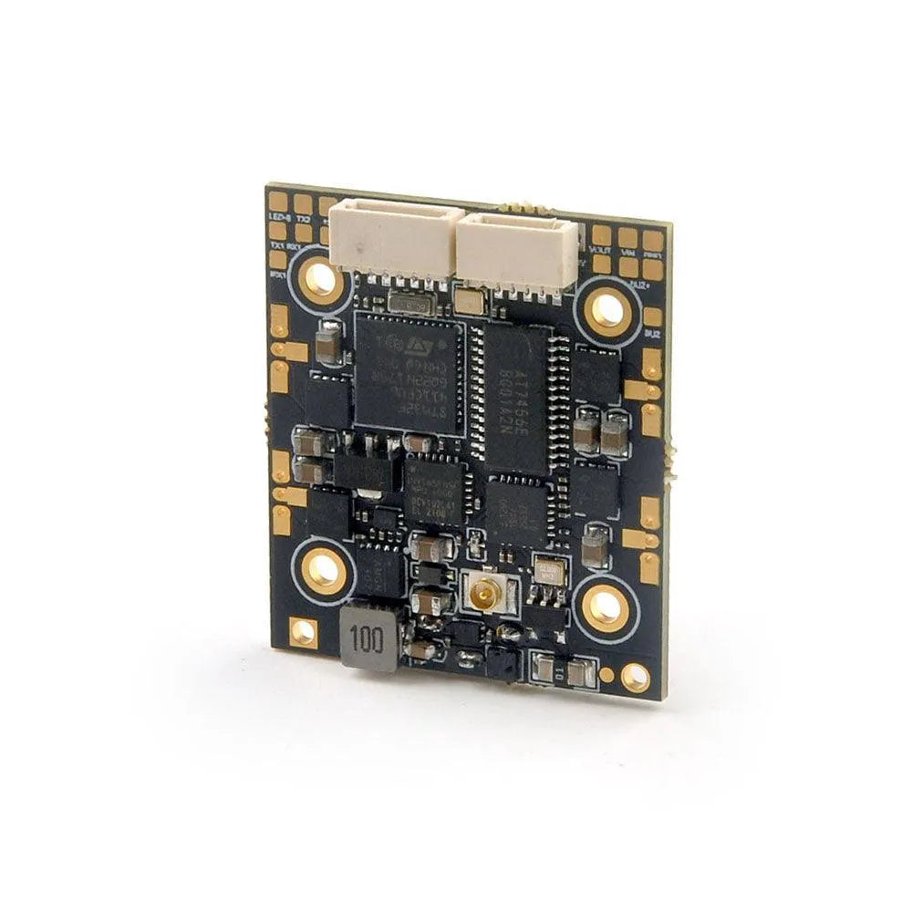 HappyModel ELRS X1 AIO 4-in-1 Flight Controller with Built-in SPI 2.4G ELRS & 12A ESC - Perfect for Toothpick Drones, FPV Racing, and DIY Drone Builds
