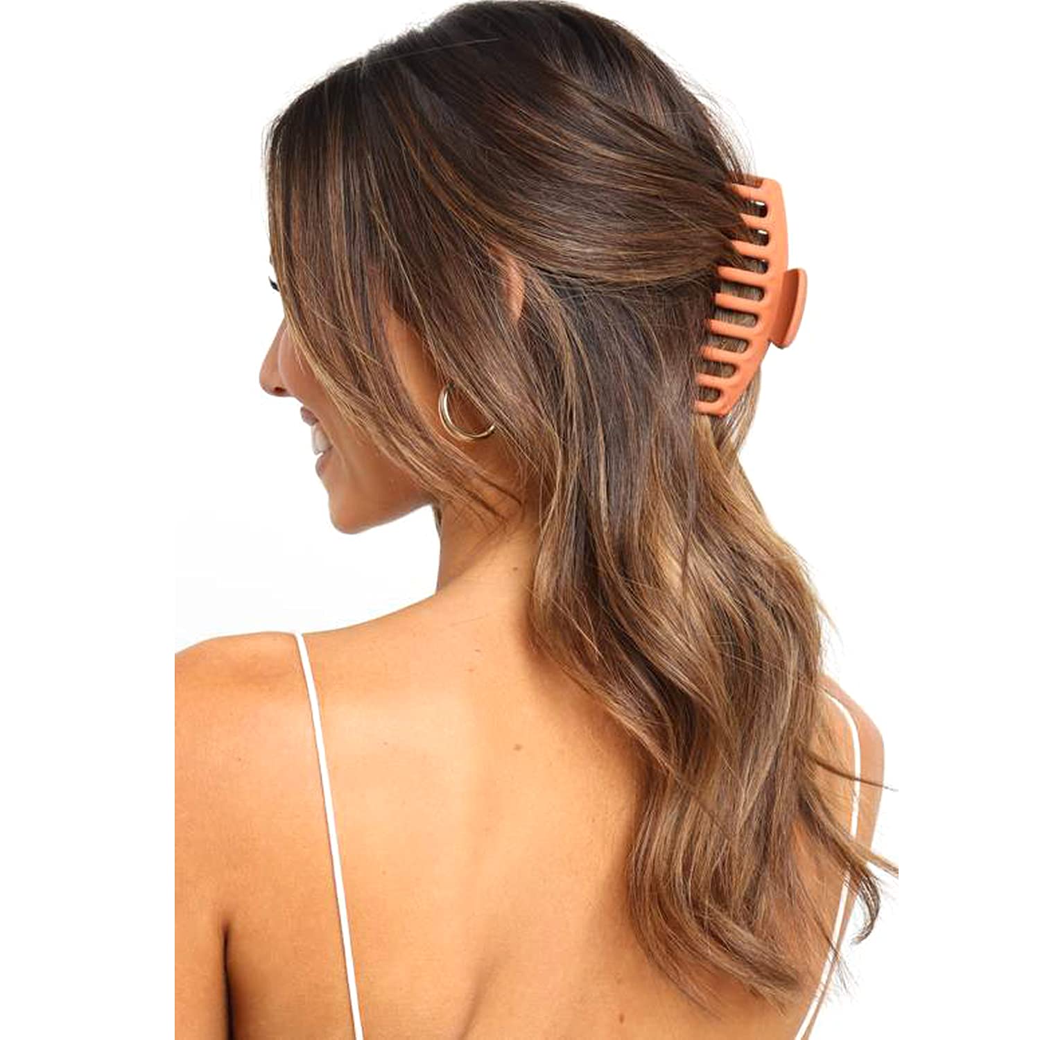 10-Pack Large Hair Claw Clips - 4.3