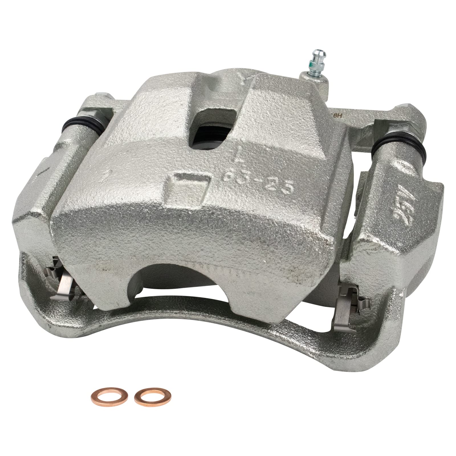 TRQ Premium Front Brake Pad & Rotor Kit - Semi-Metallic Vented Disc Brakes with G-Coating - Compatible with 2006-2018 Toyota RAV4 - Perfect for City Driving, Highway Commuting & Off-Road Adventures
