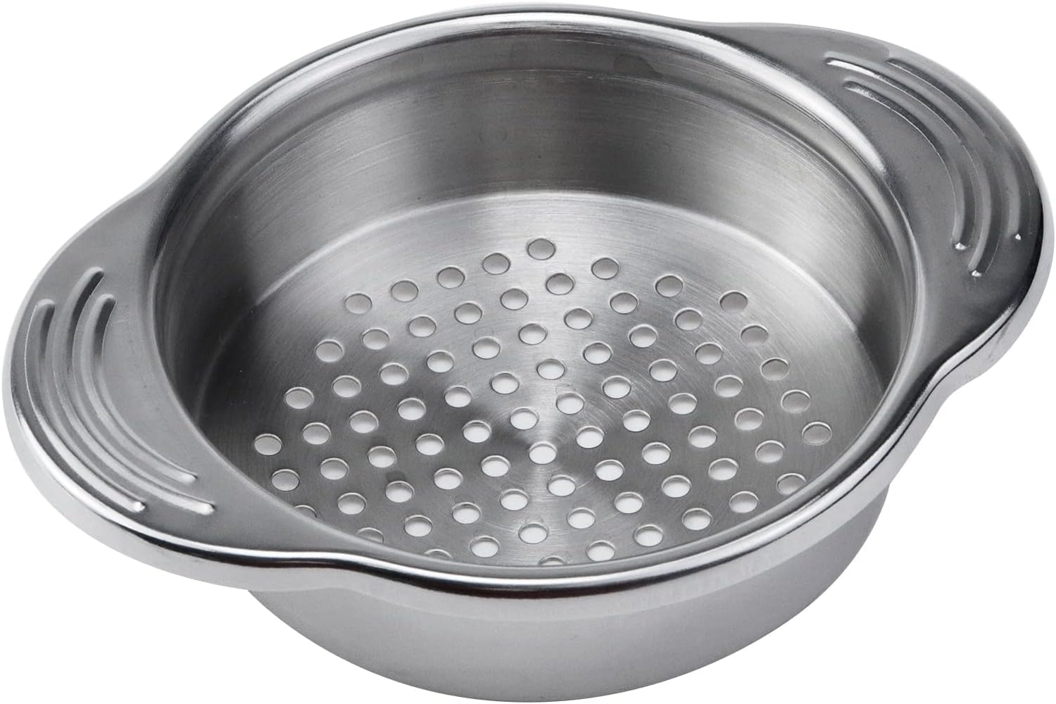 Premium Stainless Steel Tuna Strainer - Food Grade Oil Drainer & Can Lid Press for Easy Tuna Canning | Odor-Resistant, Dishwasher Safe | Perfect for Home Kitchens, Camping & Meal Prep