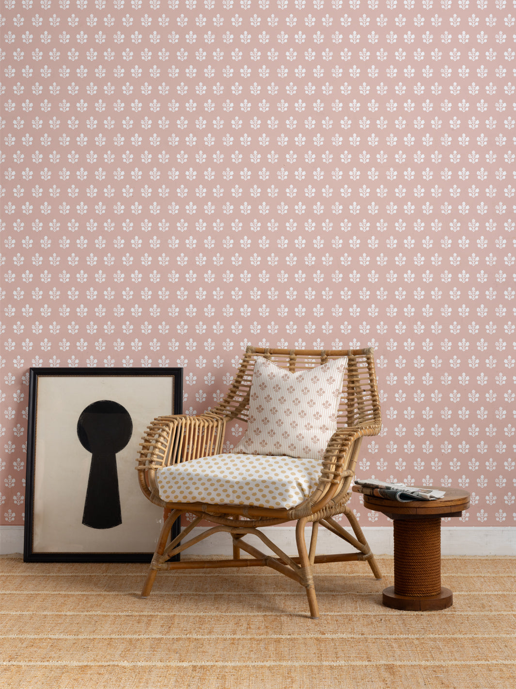 Ensley Floral Wallpaper by Sugar Paper - Elegant Petal Design for Home Decor & Nursery Room