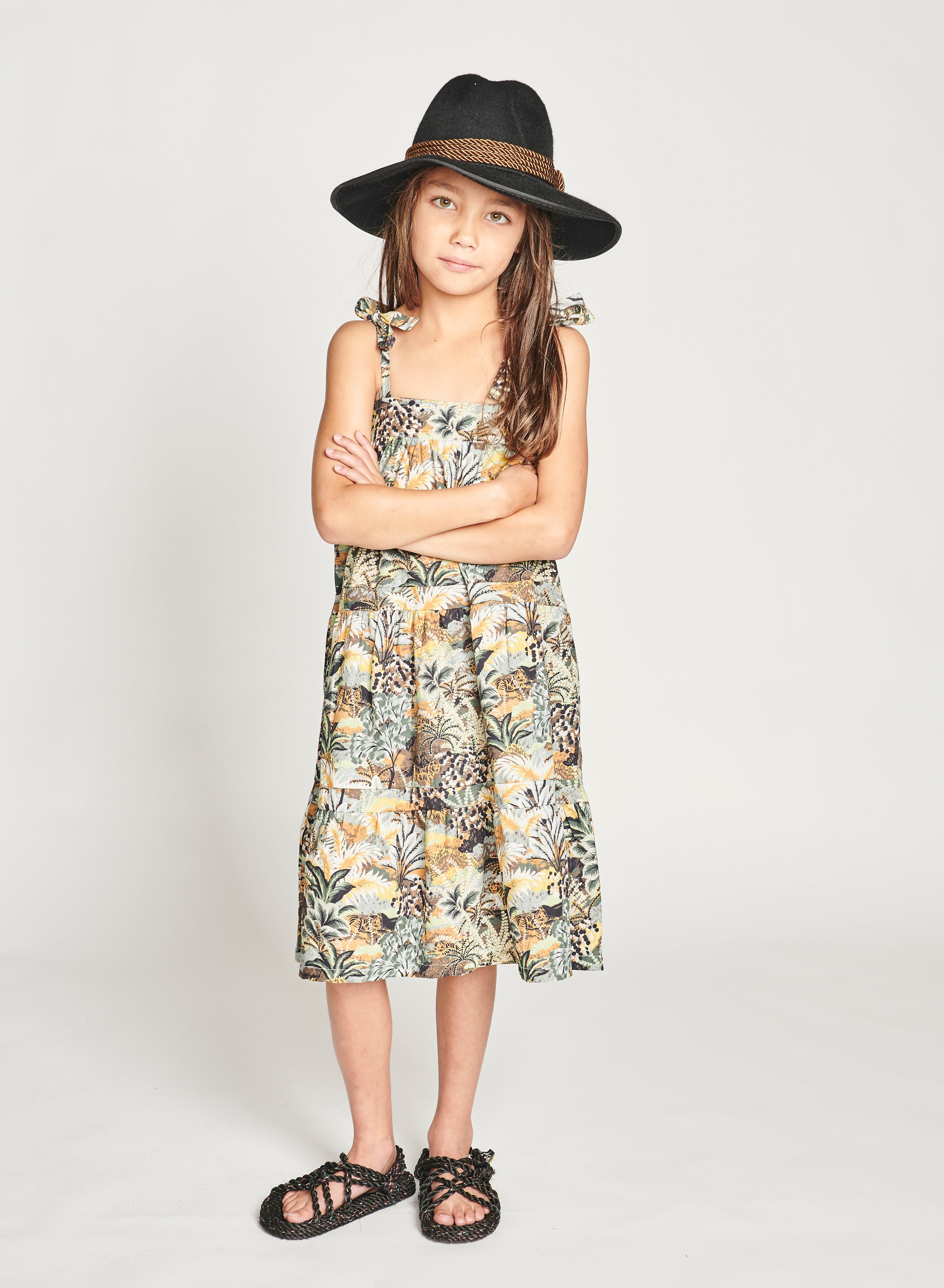 Missie Munster Luca Dress - Elegant Floral Summer Dress for Women | Perfect for Weddings, Parties & Casual Outings