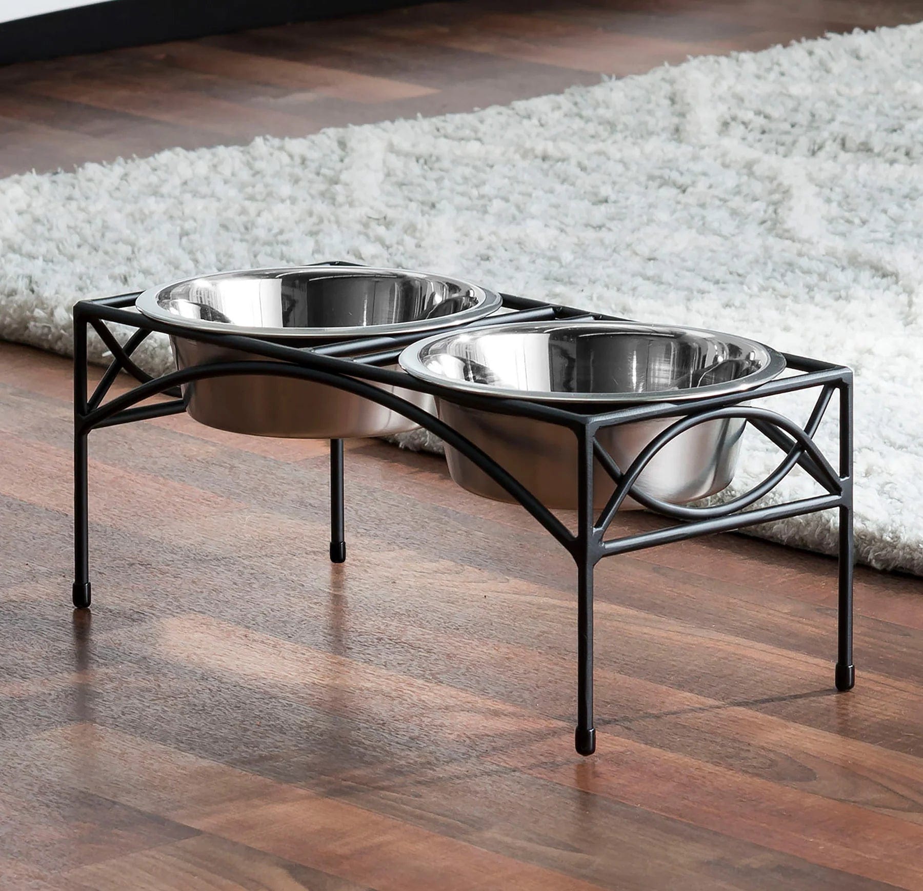 Regal Elevated Dog Feeder - Adjustable Height Raised Dog Bowl Stand for Large & Small Dogs - Perfect for Dining, Feeding & Joint Health - Great for Home, Kitchen or Outdoor Use