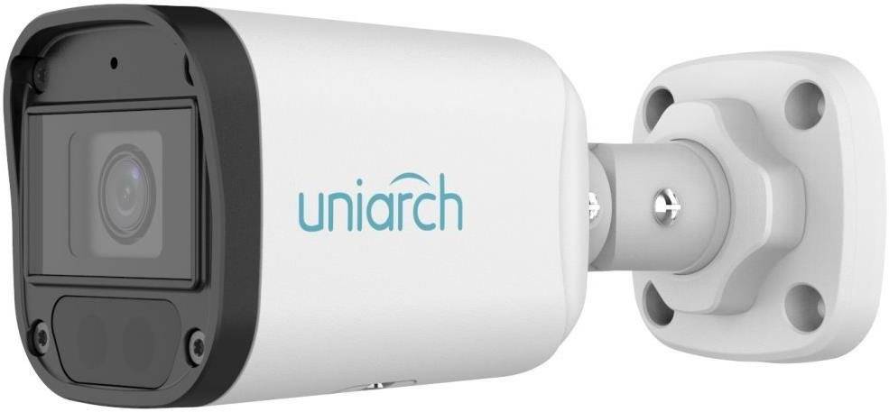 Uniview IPC B122 APF40K 2MP Bullet Security Camera with 4.0mm Lens - Outdoor Surveillance, Home & Business Security Monitoring, Night Vision, Weatherproof IP Camera for 24/7 Protection