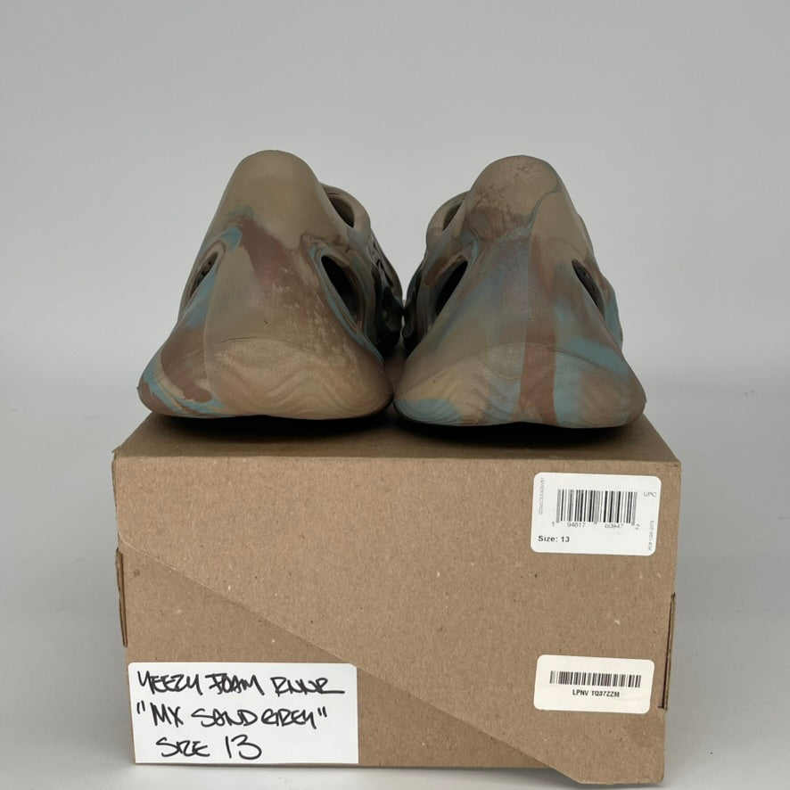 Adidas Yeezy Foam Runner MX Sand Grey - Men's Size 13 (GY3969) | Comfortable Slip-On Sneakers for Running, Gym & Casual Wear