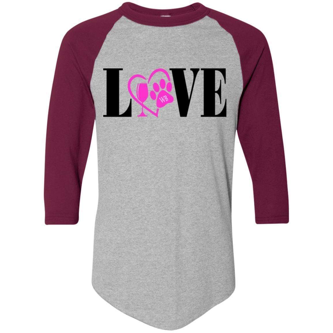 Athletic Heather/Maroon