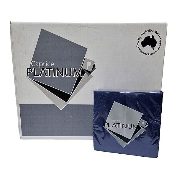 Premium Caprice Platinum 500 GT Fold Dinner Napkins - 13.5