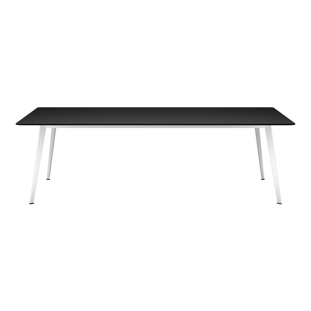 Modern Rectangular JW Dining Table - Solid Wood Kitchen Table for 6-8 People - Perfect for Family Dinners & Entertaining Guests