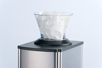 4050 Electric Ice Crusher - 15 kg/h Capacity, 3.5L Container with Attachable Funnel, Safety Switch & Stainless Steel Housing (Silver) - Perfect for Cocktails, Smoothies & Home Bars