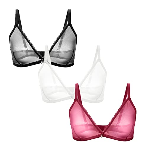 Wireless 3 Pack: Wine Red+black+white