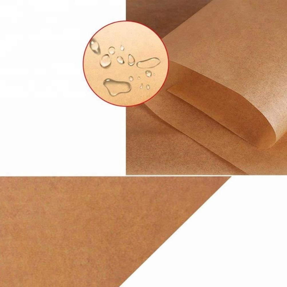 Hemoton 100-Pack Pre-Cut Non-Stick Parchment Paper Sheets for Baking, Cooking & Air Fryer - 12x16 Inch Baking Paper, Pizza Liner, Wax Paper for Oven, Roasting, Grilling & Meal Prep
