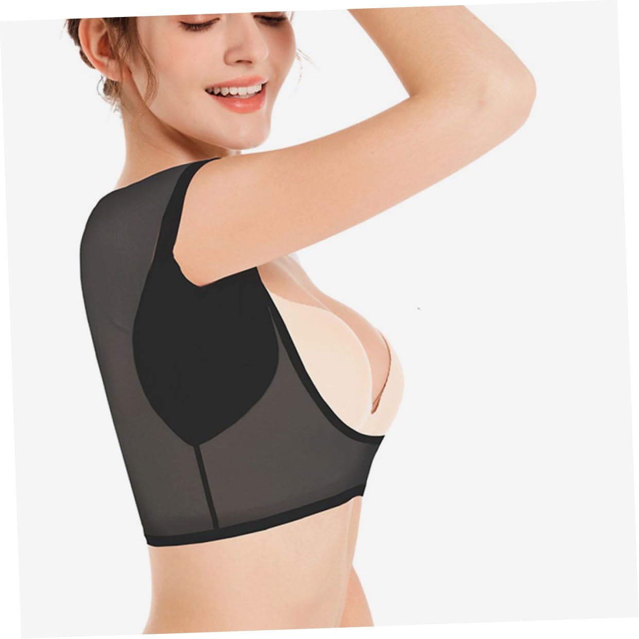 Women's Sweat Pad Vest - Breathable Underarm Vest for Girls & Teens - Skin-Friendly Comfort Wear for Gym, Yoga & Daily Activities