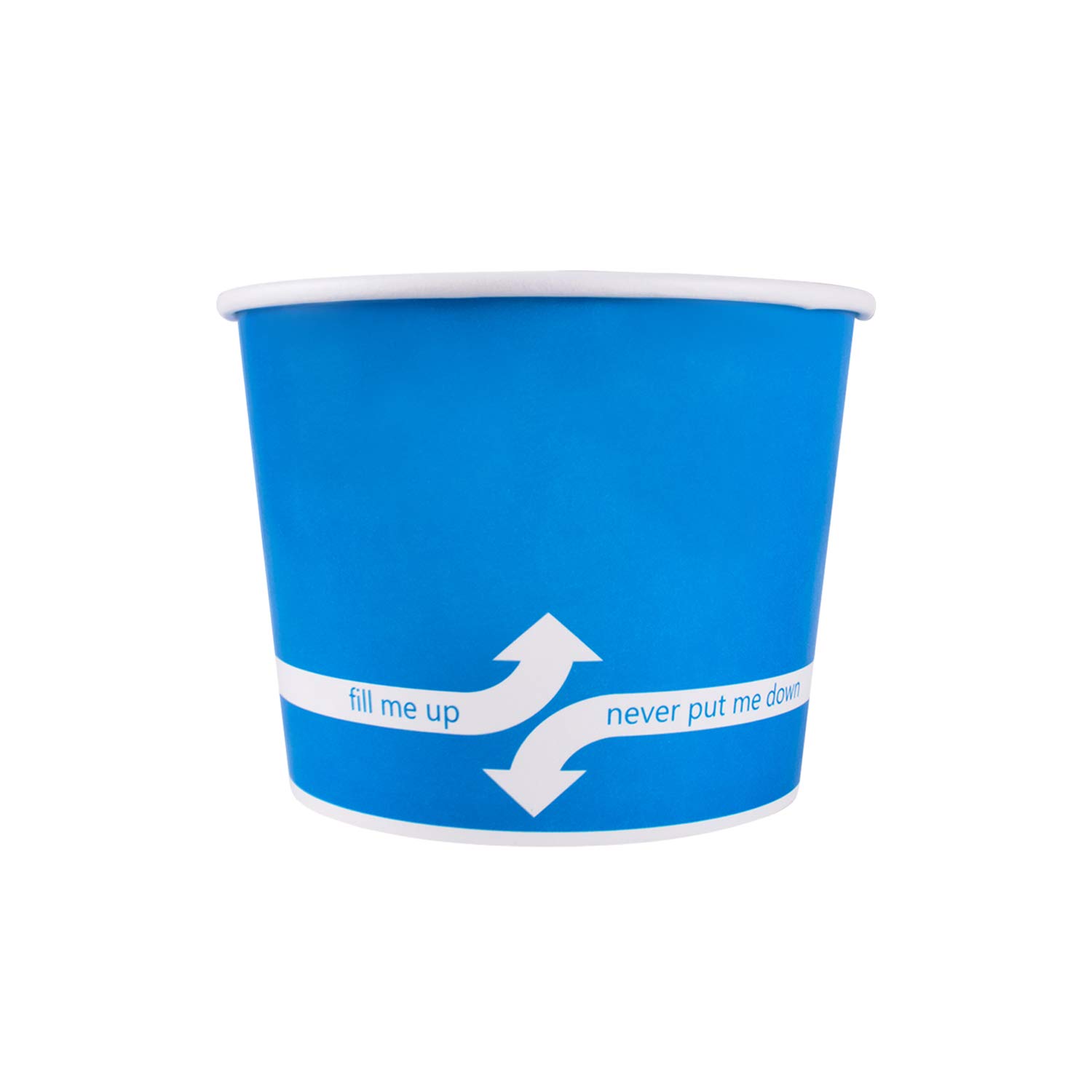 16oz (1000 Count) Disposable Paper Soup Bowls - Eco-Friendly Hot & Cold Food Containers for Soup, Noodles, Pasta, Snacks - Blue - Perfect for Restaurants, Catering, Parties and Takeout
