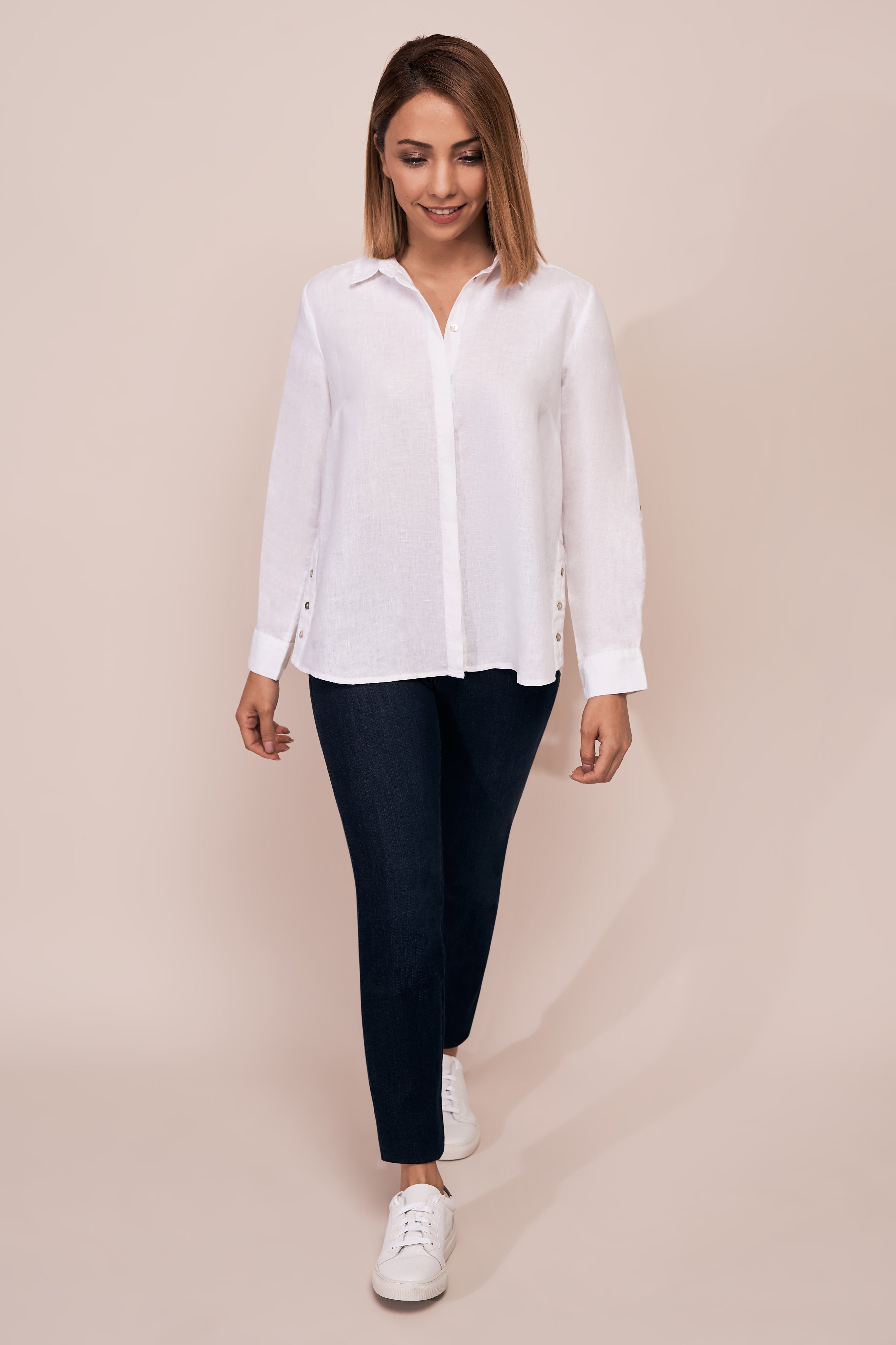 Bengajean® Long Length Denim Jeans for Women - Medium Wash Slim Fit Stretch Comfortable Jeans - Perfect for Casual Wear, Office & Everyday Outfits
