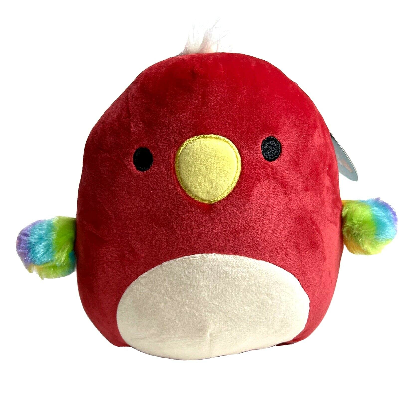 Squishmallows Paco The Parrot 7.5 Inch Soft Plush Stuffed Animal Toy - Perfect for Kids Gifts, Bedroom Decor & Stress Relief Cuddling Companion
