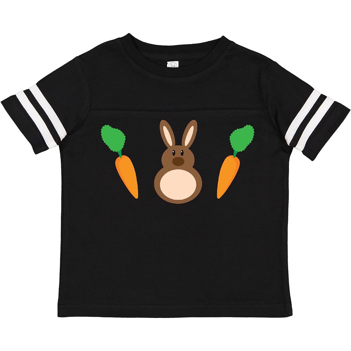 Inktastic Easter Bunny and Carrots Toddler T-Shirt - Cute Easter Outfit for Boys & Girls - Perfect for Easter Egg Hunts, Spring Photos & Family Gatherings