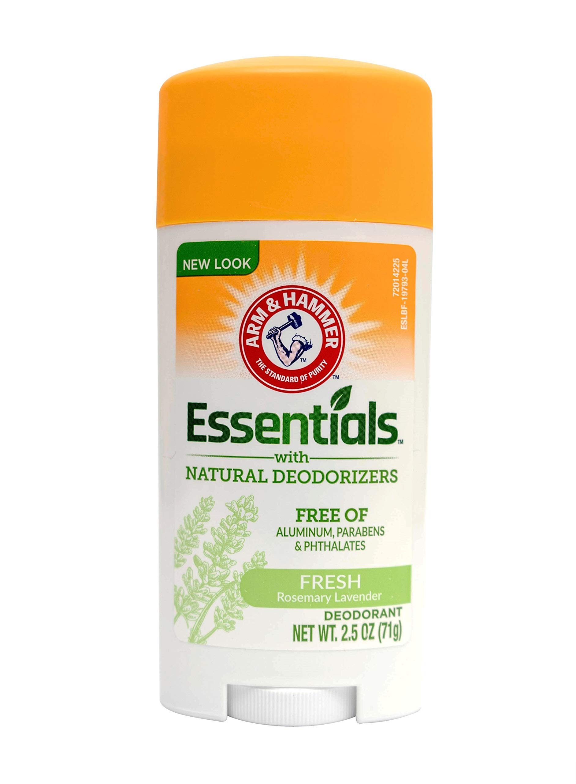 Arm & Hammer Natural Essence Fresh Scent Deodorant for Women & Men - Aluminum-Free, Long-Lasting Odor Protection - Ideal for Gym, Work & Daily Freshness