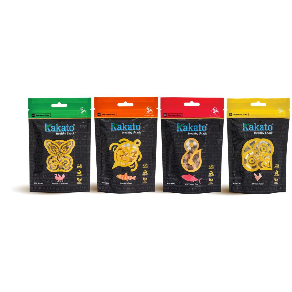 Premium Freeze-Dried Atlantic Salmon Treats for Dogs & Cats - High-Protein, Grain-Free Snacks for Training & Dental Health
