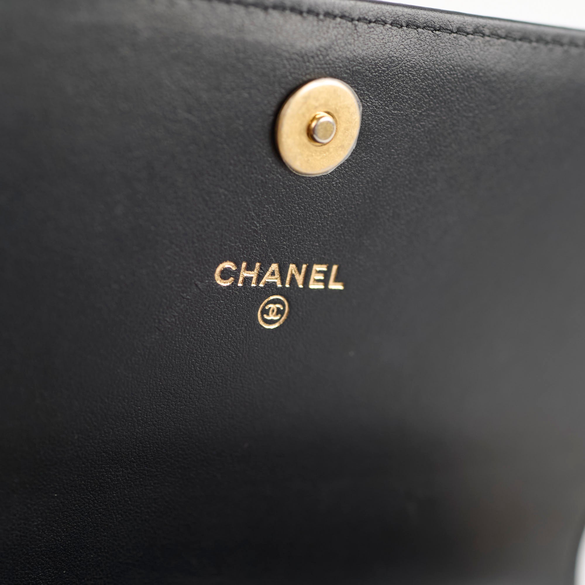 Chanel Boy Wallet On Chain WOC - Black Caviar Leather Crossbody Bag for Women | Perfect for Evening Out, Party & Daily Use