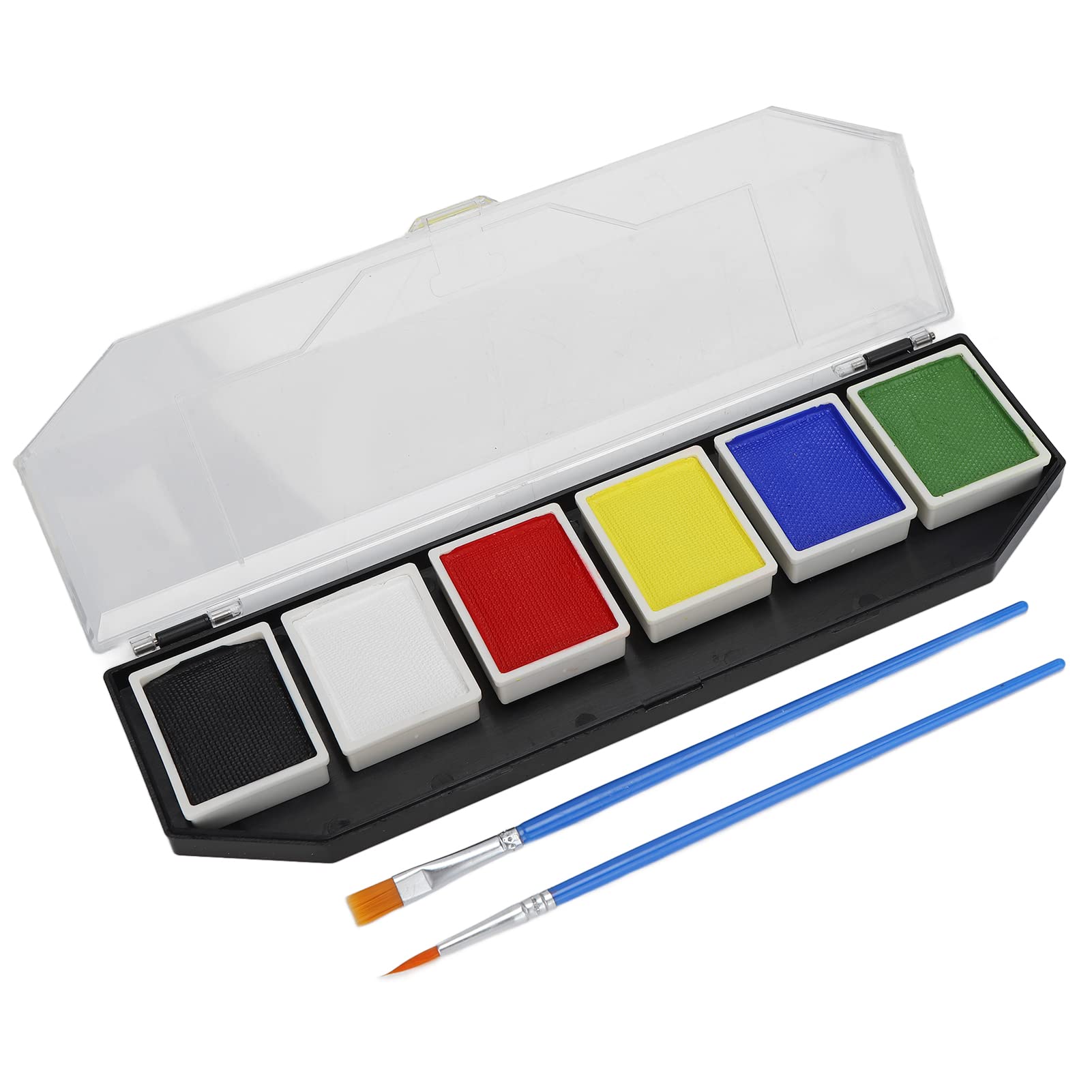 IMAGIC 6-Color Professional Makeup Pigment Palette - Waterproof Flash Oil Face & Body Paint for Halloween, Party, Tattoo Art & Cosplay | Long-Lasting Vibrant Colors