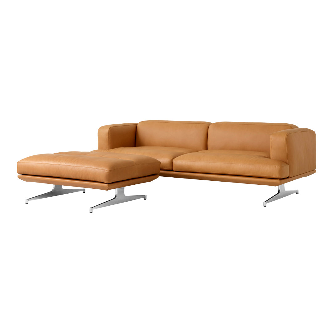 Anderssen Voll Inland AV32 Pouf by &Tradition - Modern Scandinavian Footstool for Living Room, Bedroom & Office - Perfect for Relaxing and Extra Seating