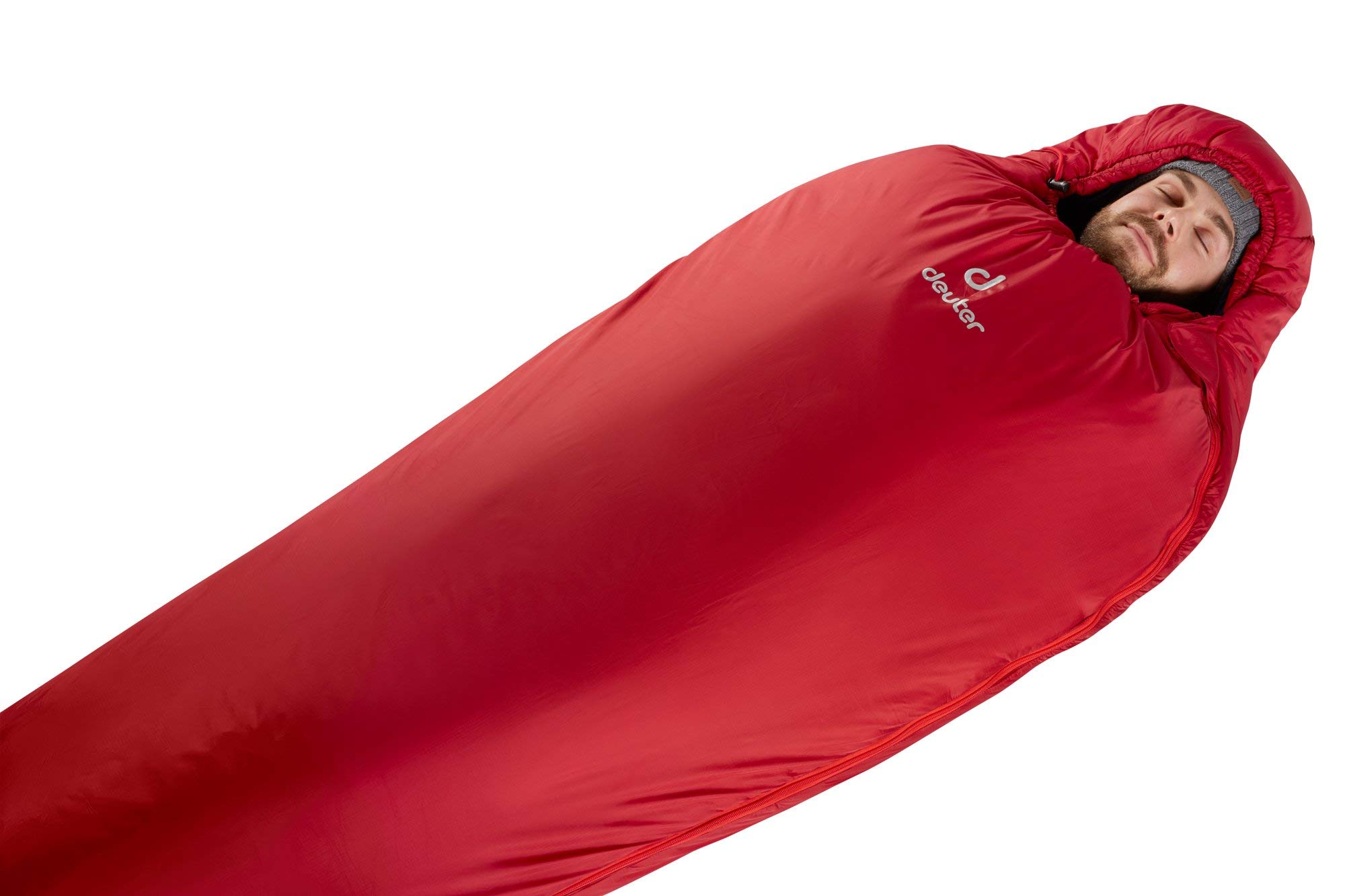 Deuter Gym Tote Bag - 42cm Durable Sports Duffel with Shoulder Strap | Perfect for Gym, Travel & Workout | Red Cranberry-Steel Color