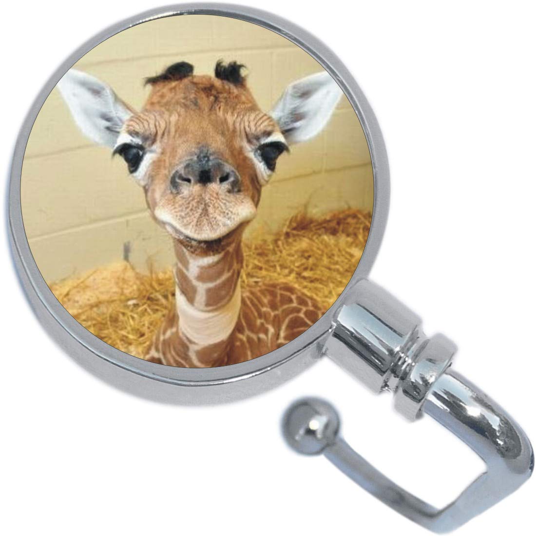 Adorable Baby Giraffe Purse Hanger - Cute Animal-Themed Bag Hook for Diaper Bags, Handbags & Strollers - Perfect for Moms & Toddlers On-The-Go