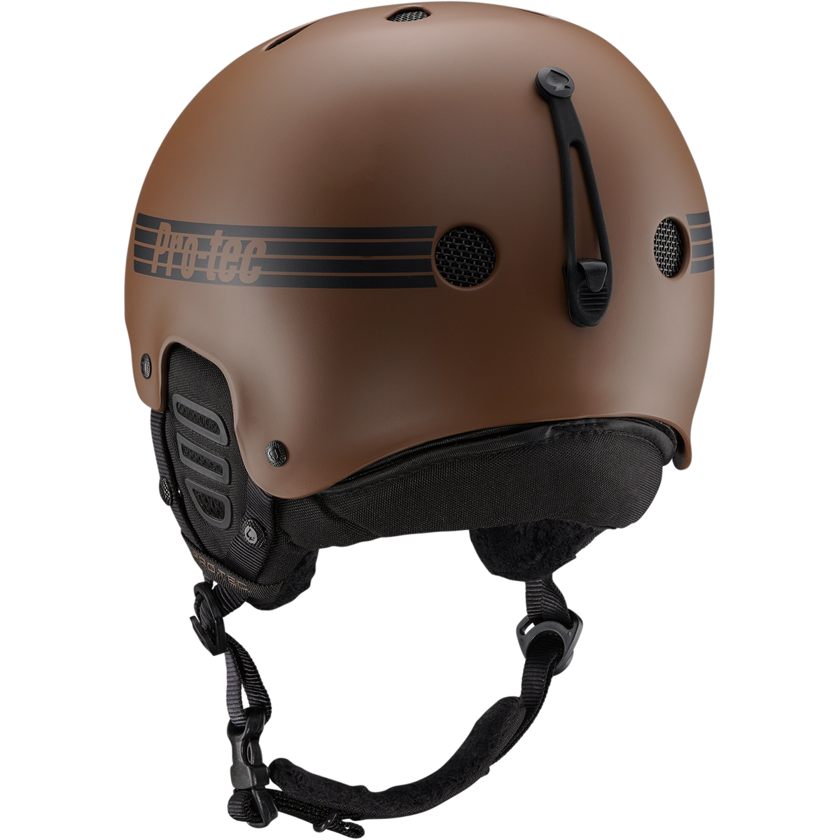 Old School Snow Helmet with MIPS Technology - Matte Rust Finish for Skiing, Snowboarding & Winter Sports Safety