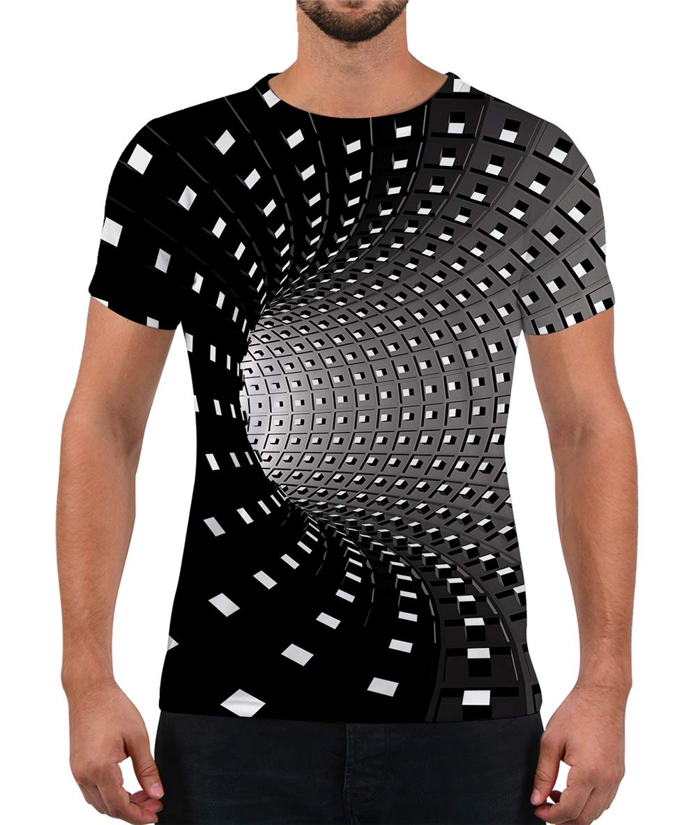 Fanient Unisex 3D Printed Graphic T-Shirt - Funny Pattern Crewneck Short Sleeve Tee for Men & Women | Casual Wear, Street Fashion, Gift Idea