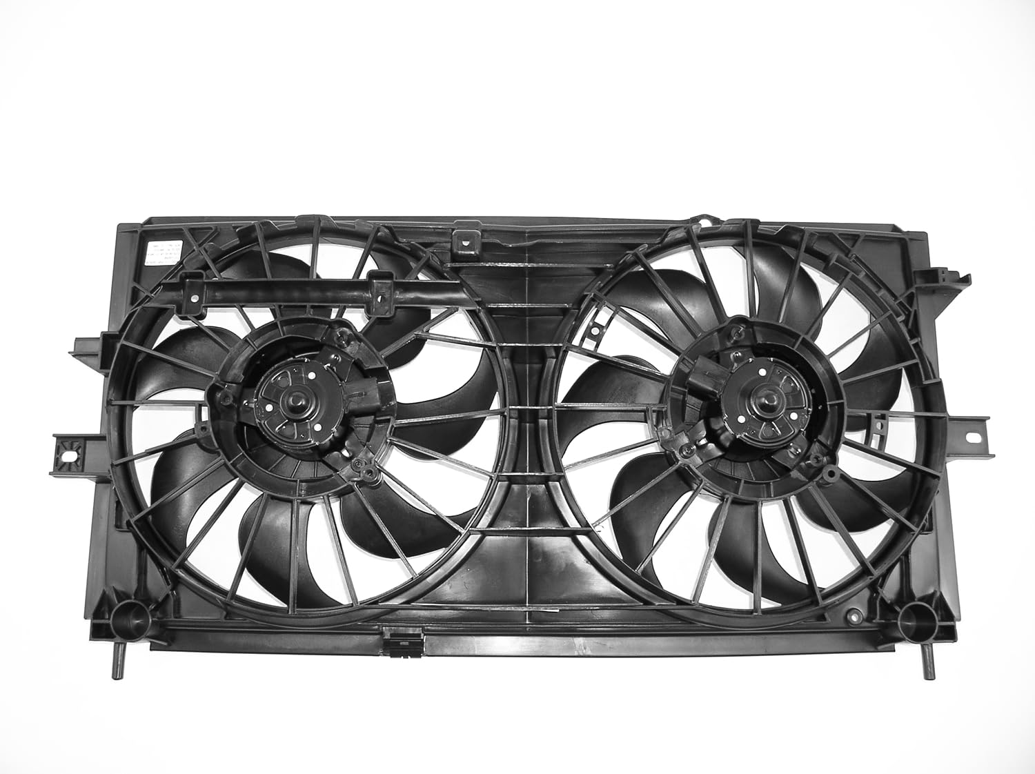 Agility Auto Parts 6016124 Dual Radiator and Condenser Fan Assembly - Compatible with Select Vehicle Models - Perfect for Cooling System Repair & Maintenance in Your Home Garage or Auto Shop