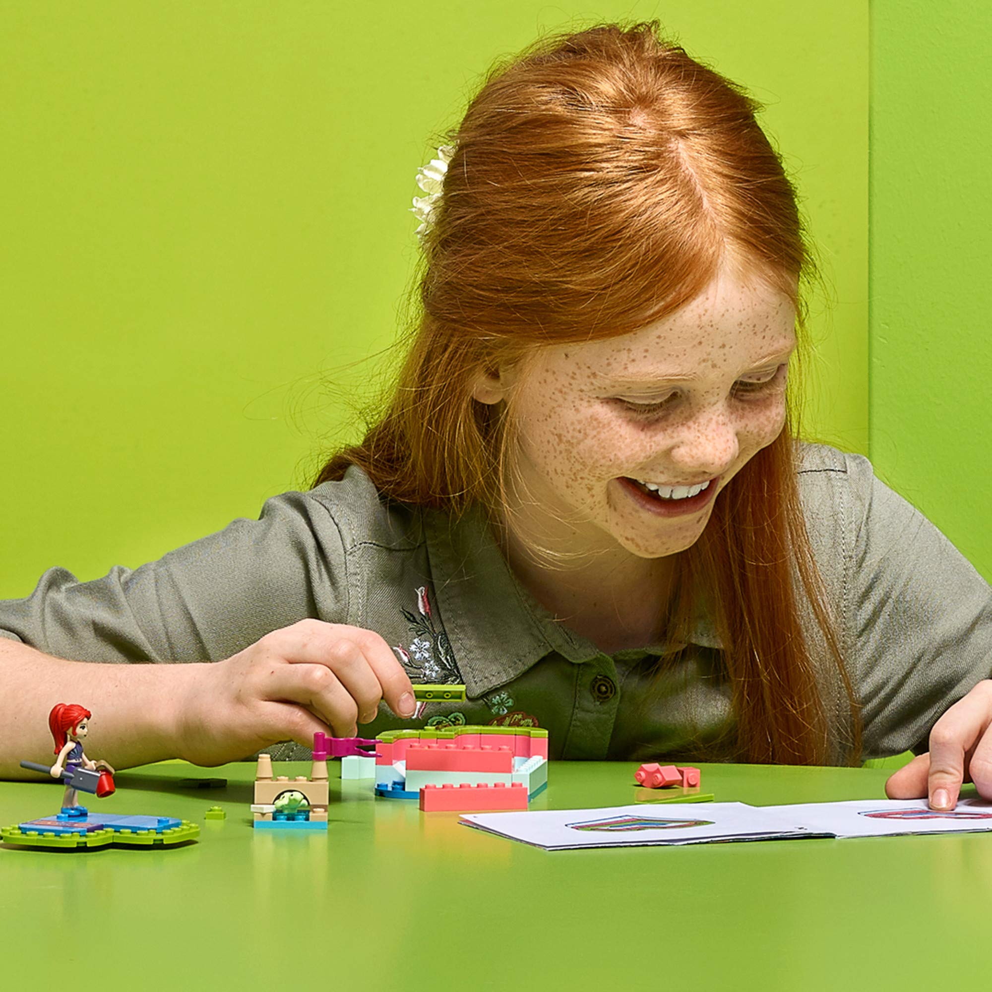 LEGO Friends Mia’s Summer Heart Box 41388 Building Kit (85 Pieces) - Creative Construction Toy for Kids, Perfect for Birthday Gifts & Summer Playtime