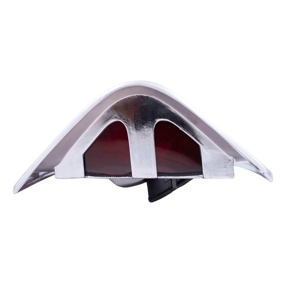 Brock Replacement Taillight Set - Driver & Passenger Side with Chrome Trim & Housing - Compatible with 1981-1993 Pickup Charger (Part# 4163151, 4163150) - Perfect for Restoration & Classic Truck Upgrades