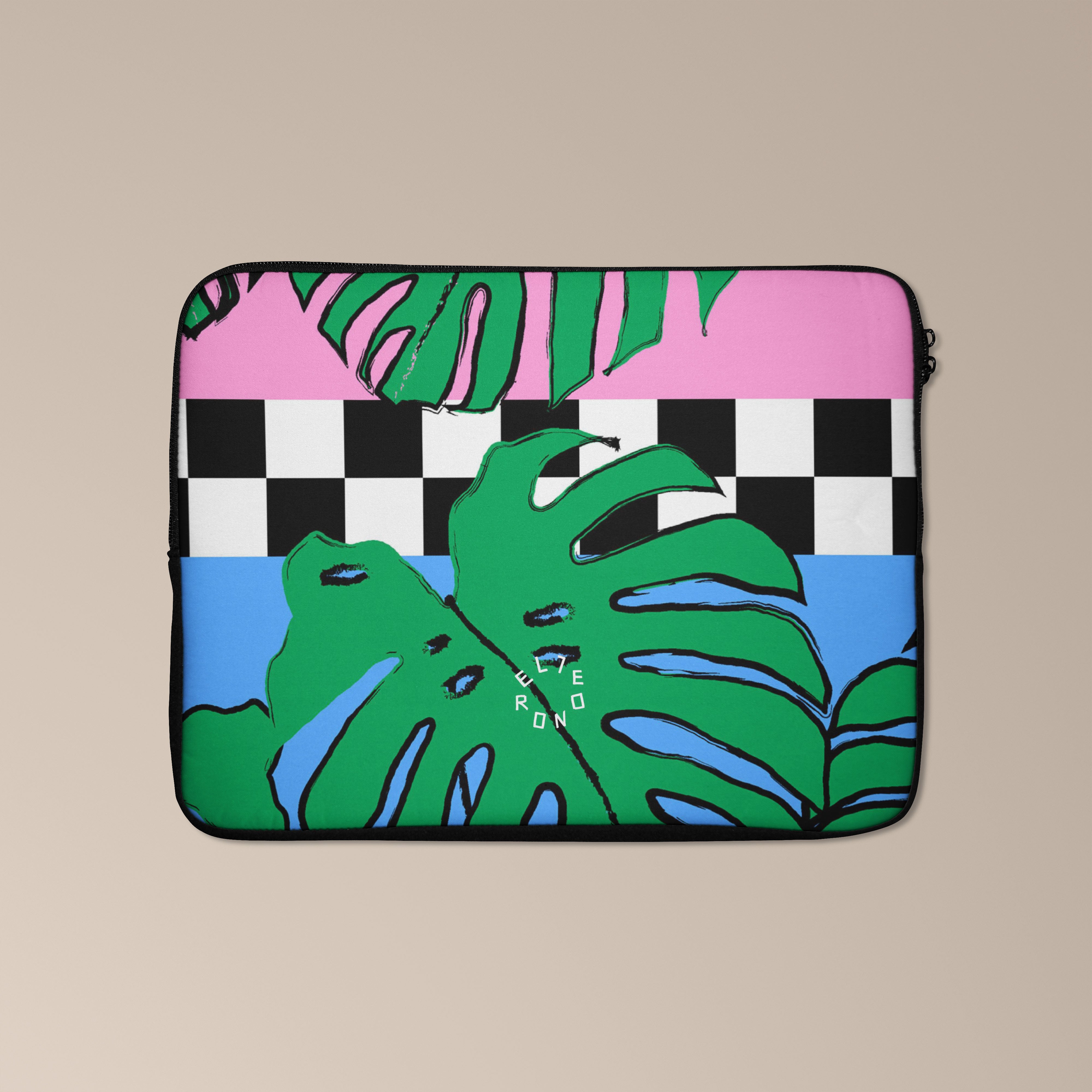 Stylish Tropical Leaves Laptop Sleeve Case - Waterproof & Protective Cover for MacBook Air/Pro 13-15 Inch - Perfect for Work, School & Travel Accessories
