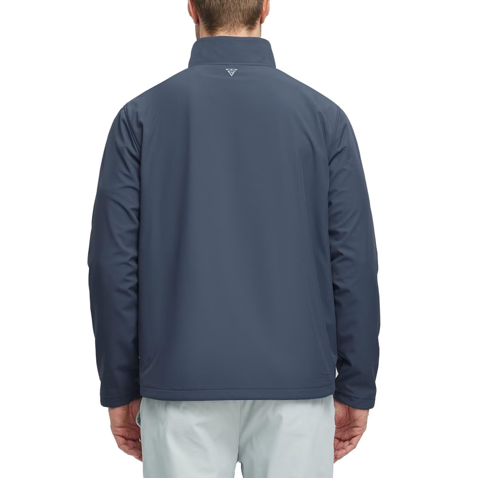 MAELREG Men's Lightweight Water-Resistant Windbreaker Jacket with Zipper Pockets - Softshell Golf Jacket for Spring & Fall - Perfect for Outdoor Activities, Hiking, and Casual Wear