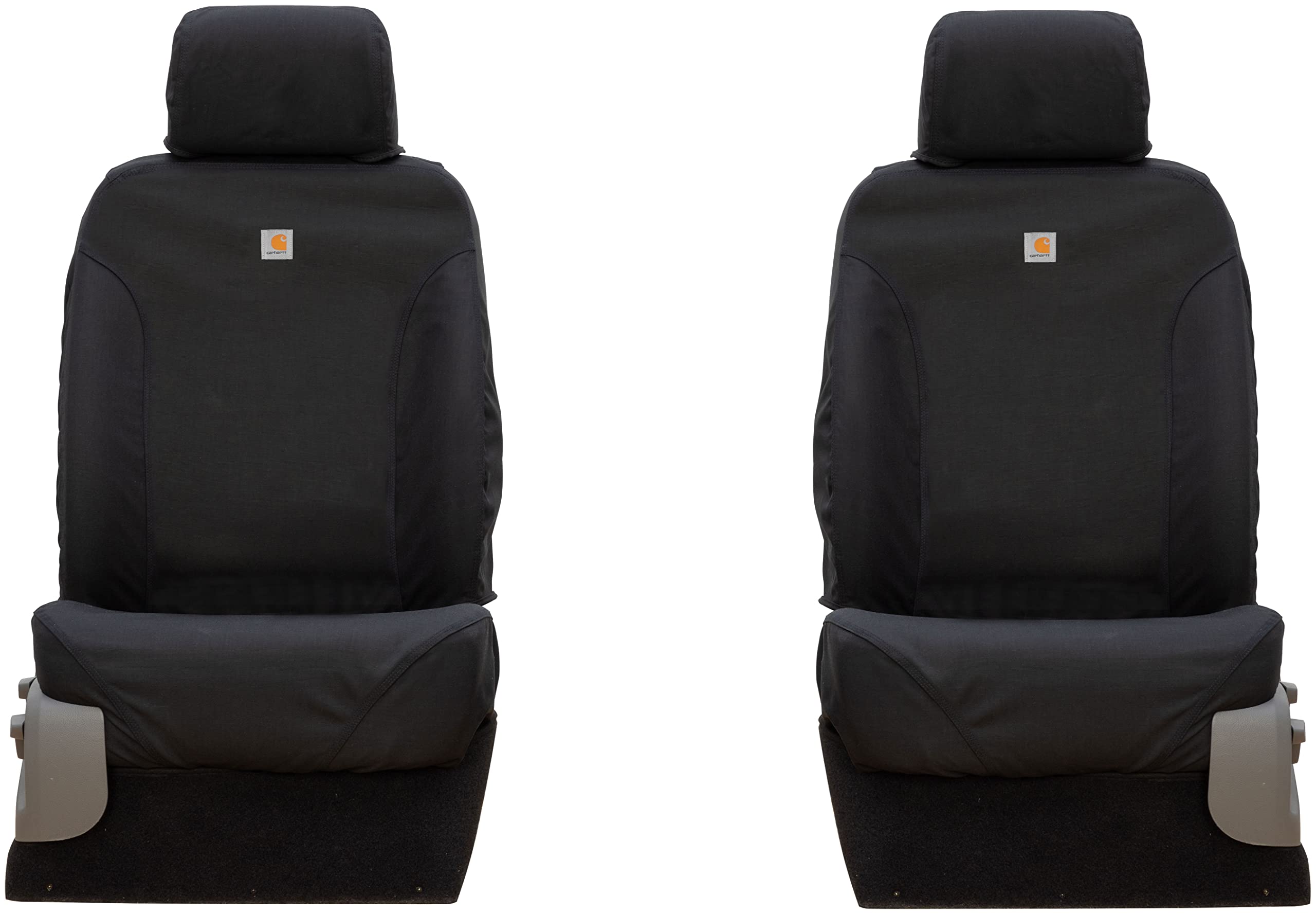 Covercraft Carhartt Super Dux Custom Seat Covers for 2000-2006 Ford Excursion & 2001-2007 F-250/F-350 - Heavy Duty Truck Seat Protectors (Black, SSC2299COBK) | Perfect for Work Trucks, Off-Roading & Daily Commuting