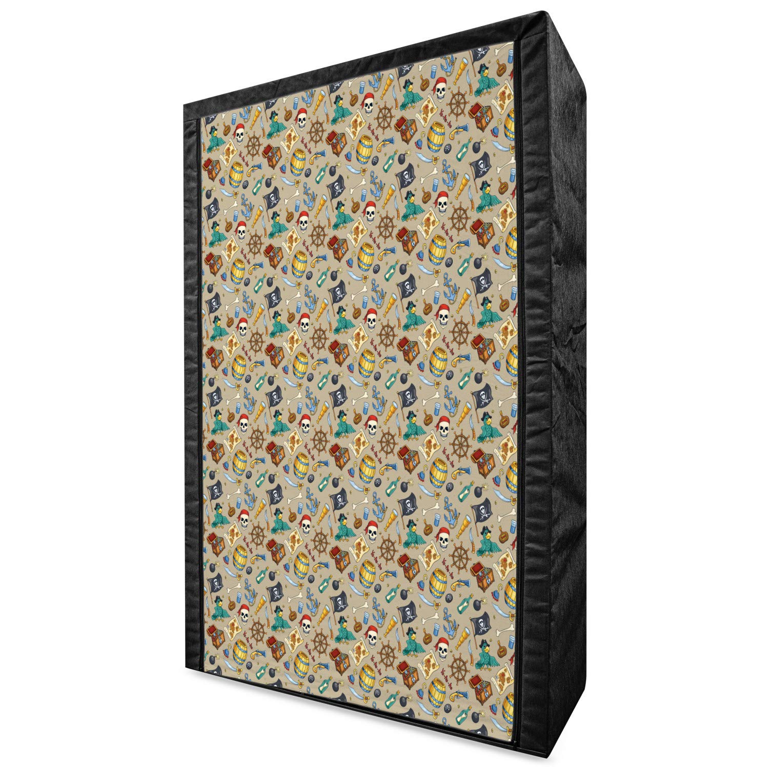 Ambesonne Pirates Portable Fabric Wardrobe - 42.5