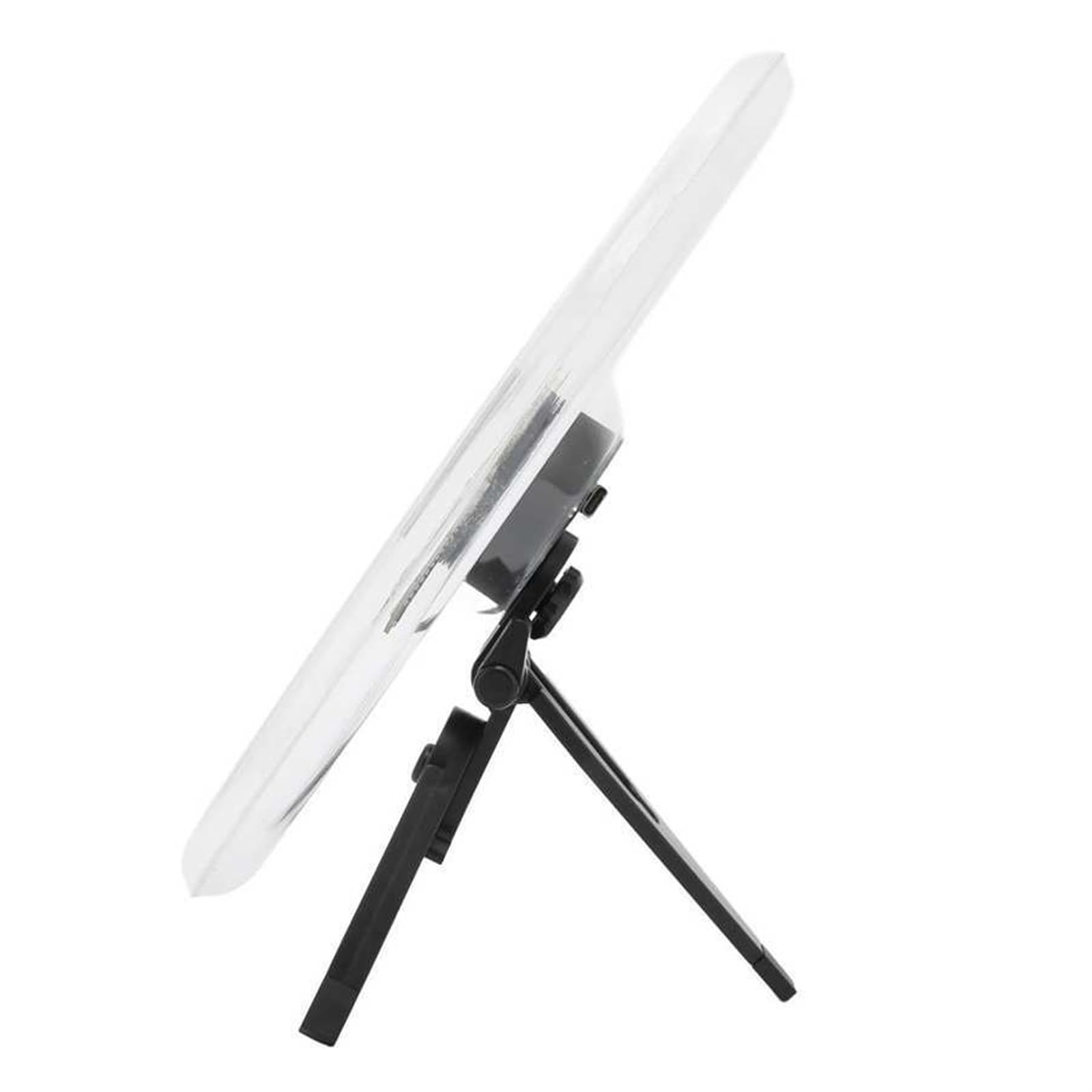 DELURA 10.6 Inch 3D LED Hologram Projector Fan with 224 LED Lights - 360° Holographic Advertising Display for Retail Stores, Events & Parties - Perfect for Product Showcases, Nightclubs and Trade Shows